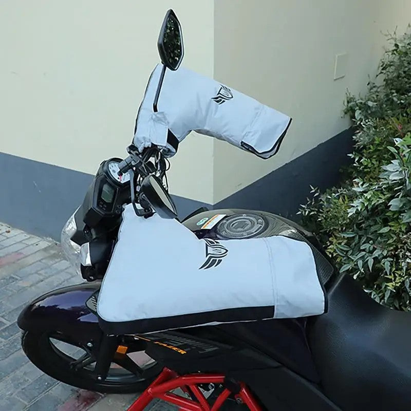 Moto Hiver, Manchons Scooter Gant Chaud Protection Coupe-Vent Installé sur  Poignée, Durable et Thermique Convient à Moto, Scooter : : Auto et  Moto