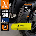 Antivol moto U SRA 120x125 mm - URBAN - Vignette | Boutique biker