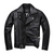 Blouson-biker-en-cuir-noir-vintage-motard