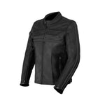 Blouson en cuir - GASOLINE Enfield noir - Vignette | Boutique biker