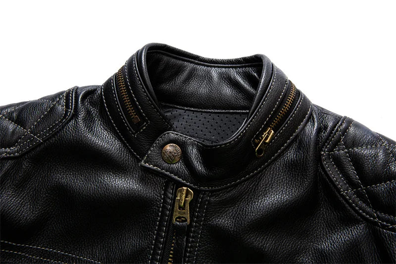 Blouson-en-cuir-de-vachette-pour-motard-et-biker-detail