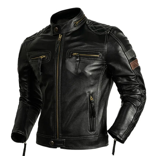 Blouson-en-cuir-de-vachette-pour-motard-et-biker-devant