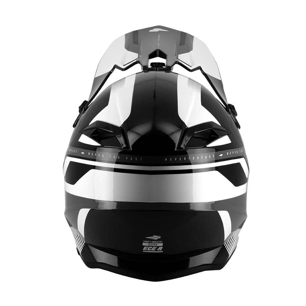 Casque-de-moto-de-cross-dos