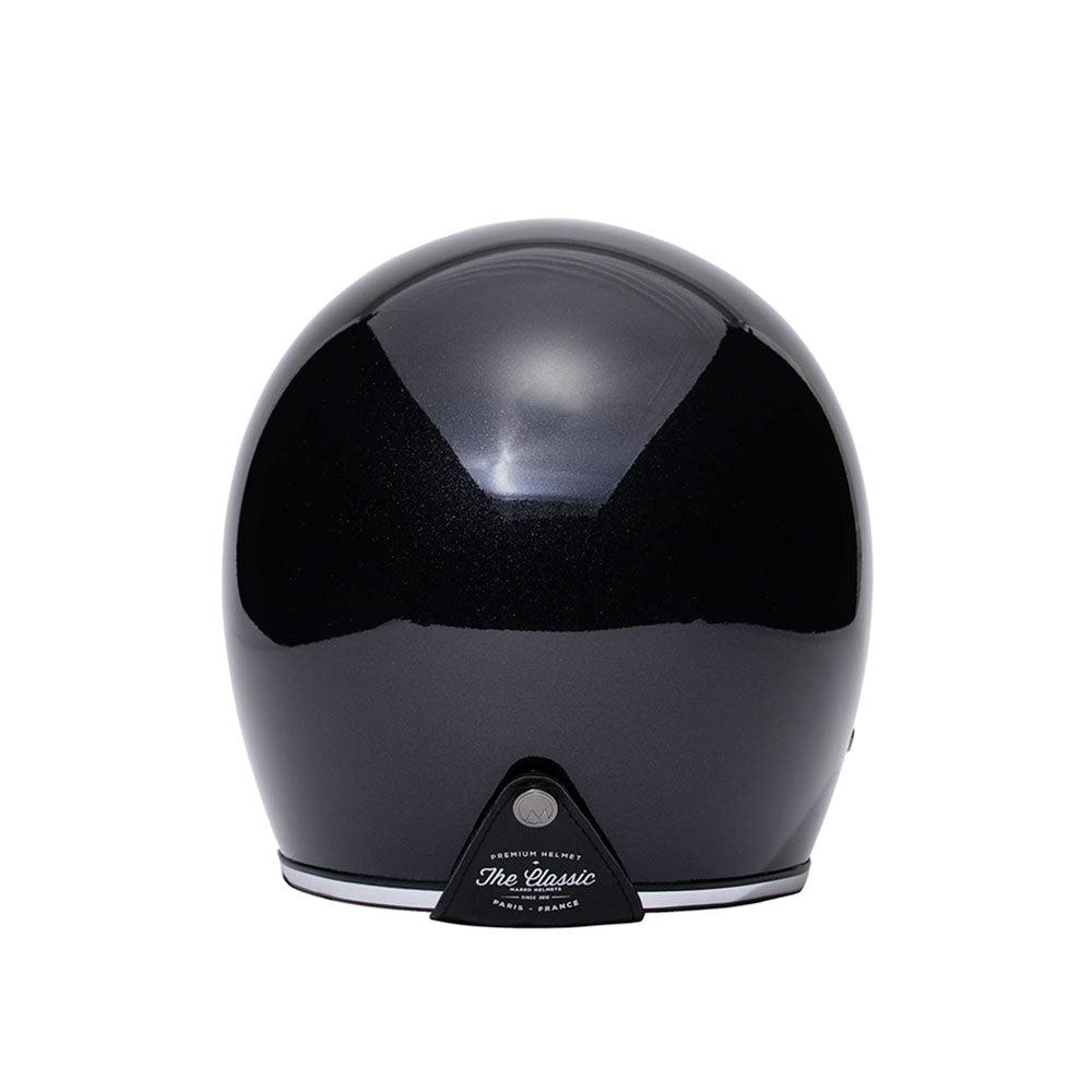 Casque-jet-moto-The-Classic-noir-brillant-Marko-arriere