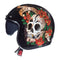 Casque-jet-mt-le-mans-skull-et-roses-noir-brillant