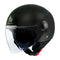 Casque jet MT Helmets - Street uni noir brillant