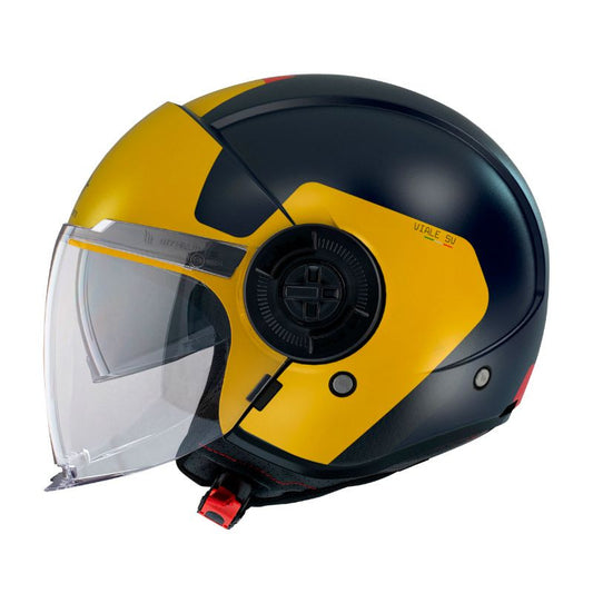 Casque-jet-mt-viale-bleu-jaune-cote