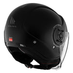 Casque jet MT Helmets - Viale uni noir brillant - Vignette | Boutique biker