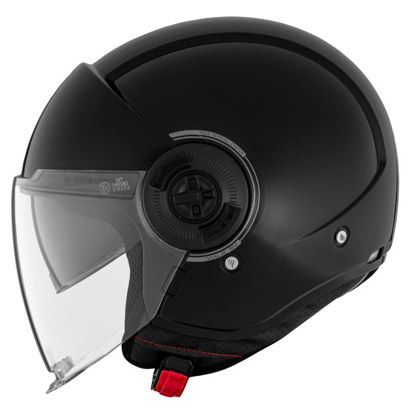 Casque-jet-mt-viale-uni-noir-brillant-cote-2