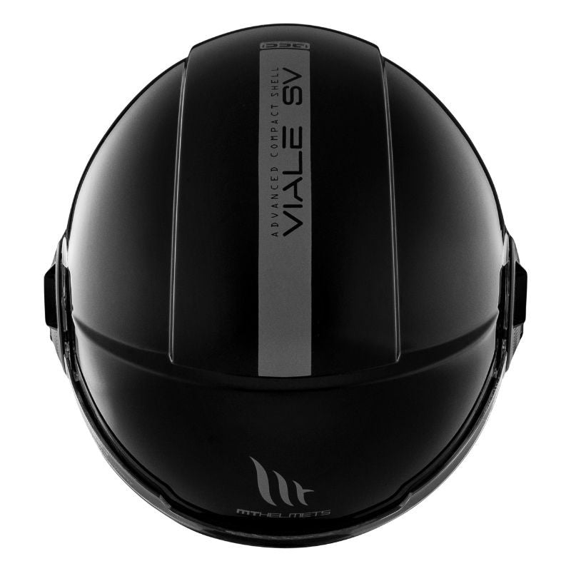 Casque-jet-mt-viale-uni-noir-brillant-dessus