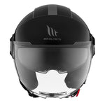 Casque jet MT Helmets - Viale uni noir brillant - Vignette | Boutique biker