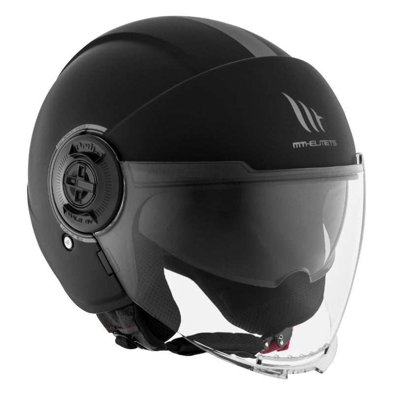 Casque-jet-mt-viale-uni-noir-mat-profil