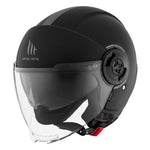 Casque jet MT Helmets - Viale uni noir mat - Vignette | Boutique biker