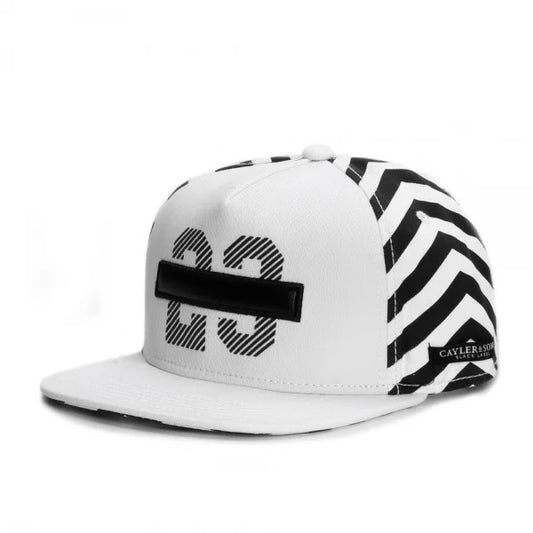 Casquette de Moto Baseball blanche