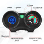 Compteur-moto-50cc-LED-interface