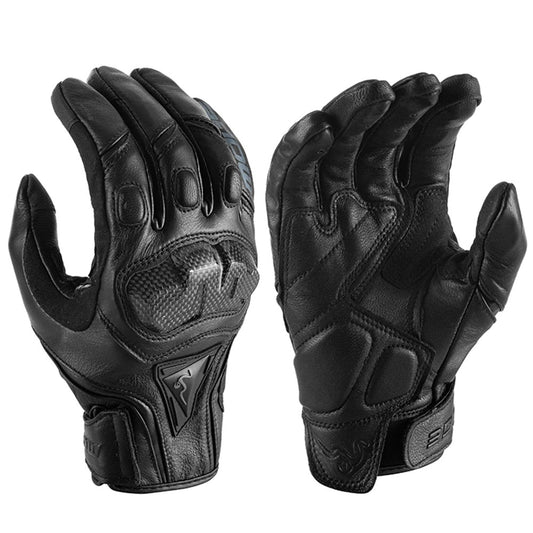 Gants de moto en cuir avec renfort