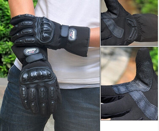 Gants de moto spécial hiver