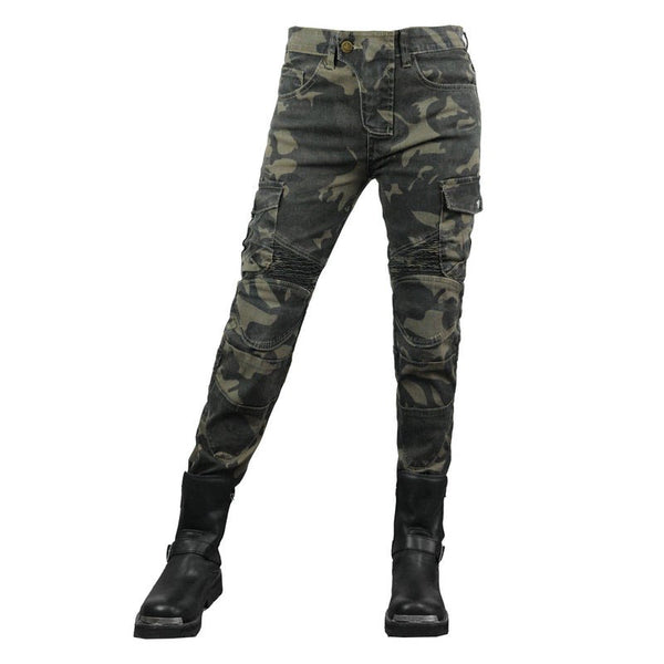 Jean taille outlet haute militaire femme