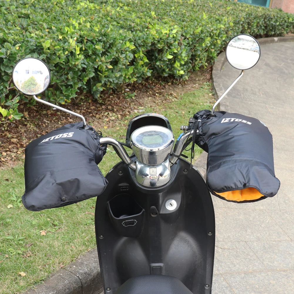 Manchon pour Moto et Scooter Chauffant Spécial Hiver