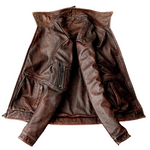 Manteau-marron-en-cuir-pour-homme-detail