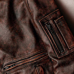 Manteau-marron-en-cuir-pour-homme-poche