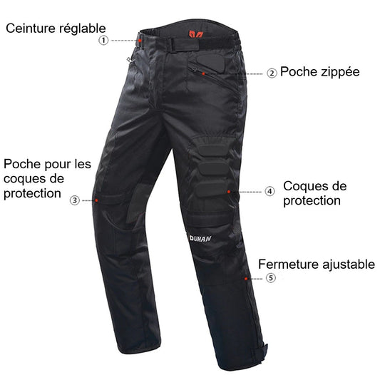 Pantalon de moto renforcé