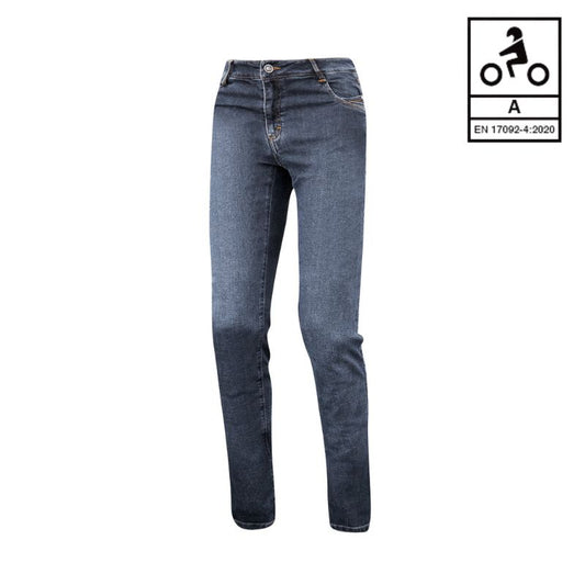 Pantalons-moto-femme-bleu