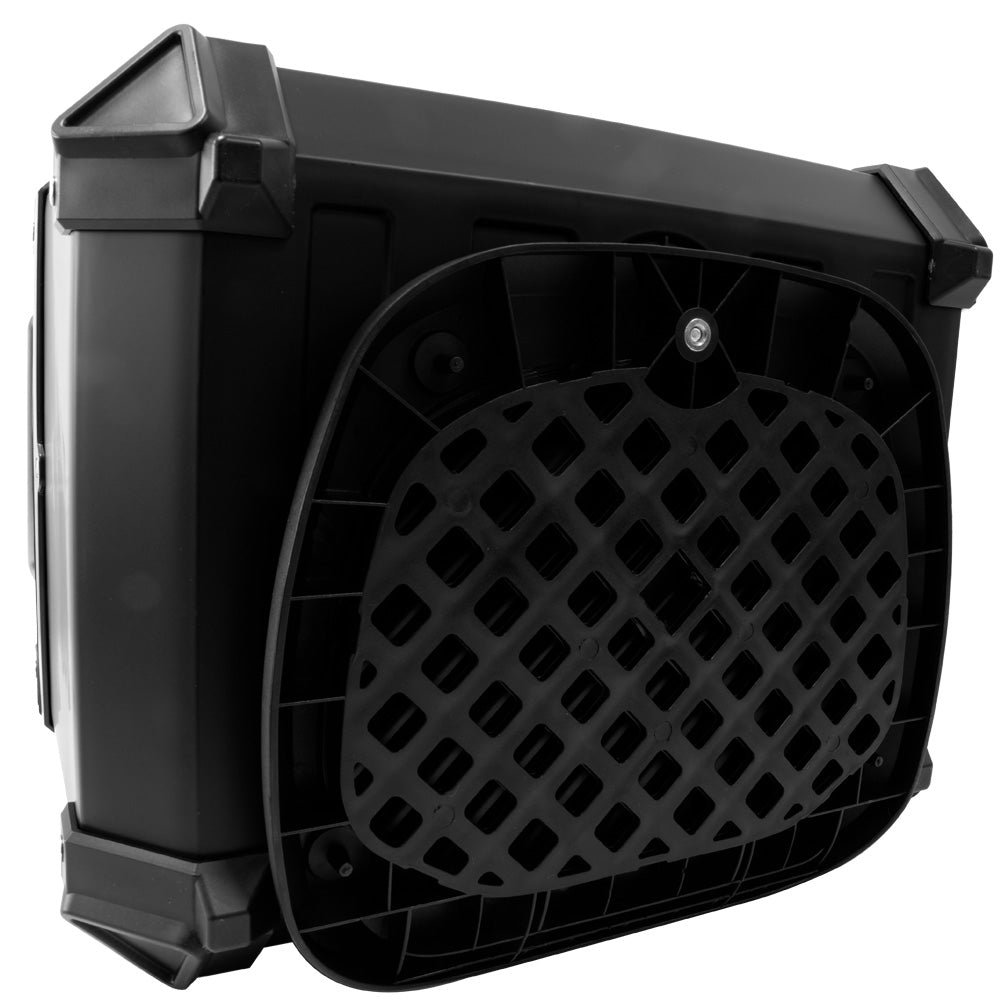 Top-case-moto-30L-plastique-noir-X-Plor-platine