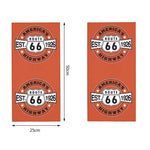 Tour de cou moto - America's Highway Route 66 - Vignette | Boutique biker