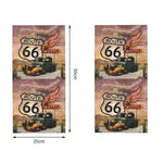 Tour de cou moto - Rétro Route 66 - Vignette | Boutique biker