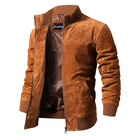 Veste-biker-pour-homme-en-cuir-suede-1