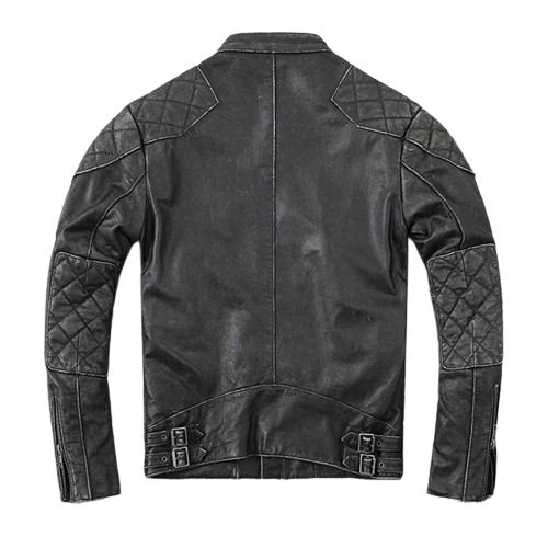 Veste-en-cuir-grise-pour-homme-biker-dos