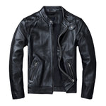 Veste en cuir mi saison pour homme - Vignette | Boutique biker