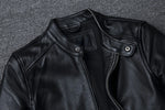 Veste en cuir mi saison pour homme - Vignette | Boutique biker