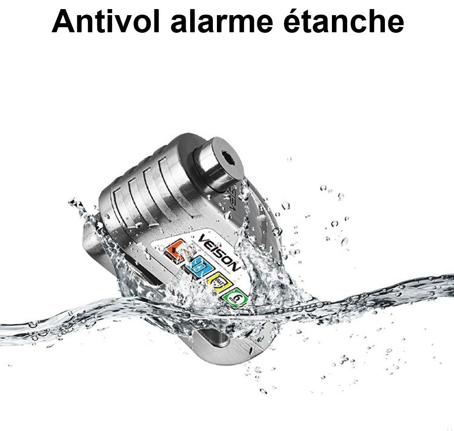 antivol moto alarme étanche