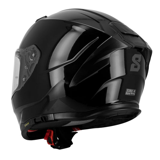 casque-moto-eight-S442-VENGE-R-Uni-Noir-arriere