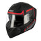 Casque intégral moto + PINLOCK - Venge S441 Noir et Rouge