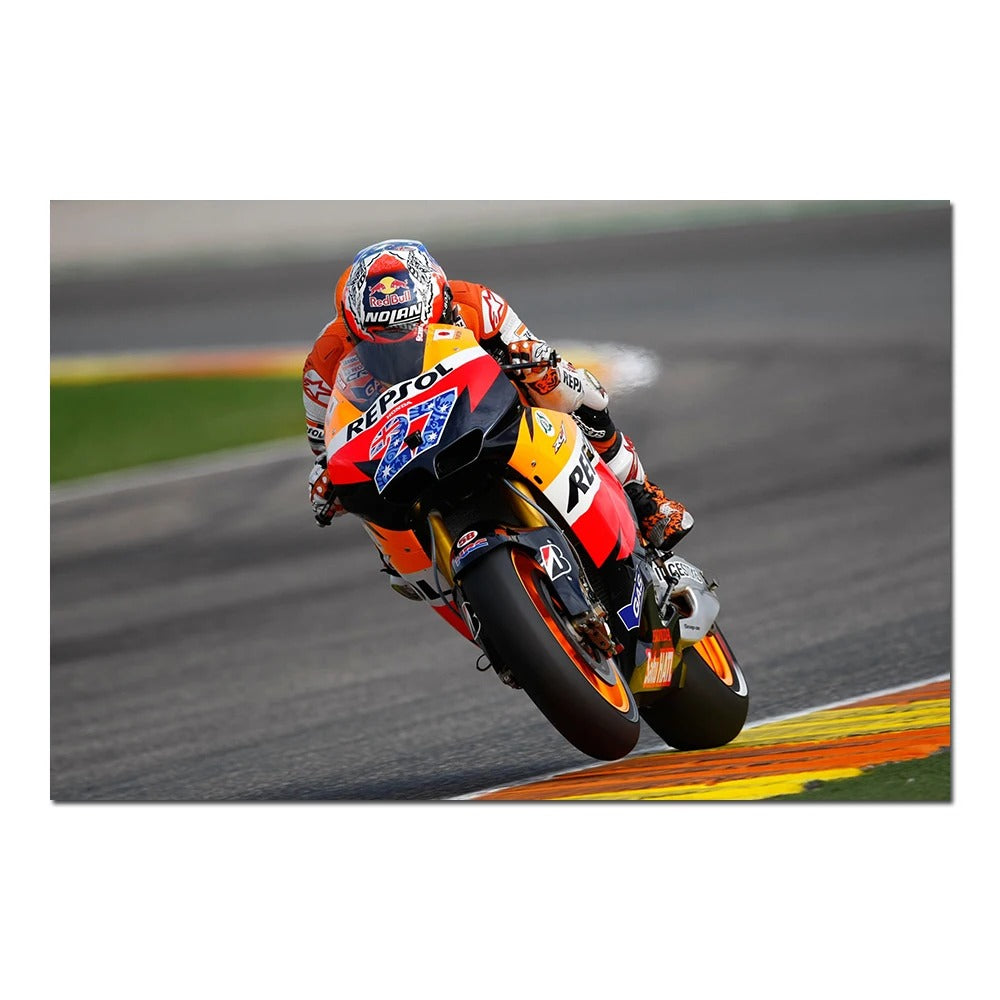 Poster moto GP repsol biker