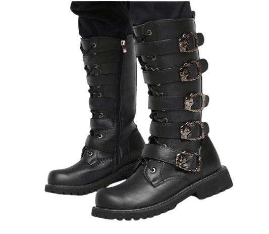 Bottes de moto look biker homme | Boutique biker