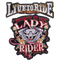 Patch lady rider | Boutique biker