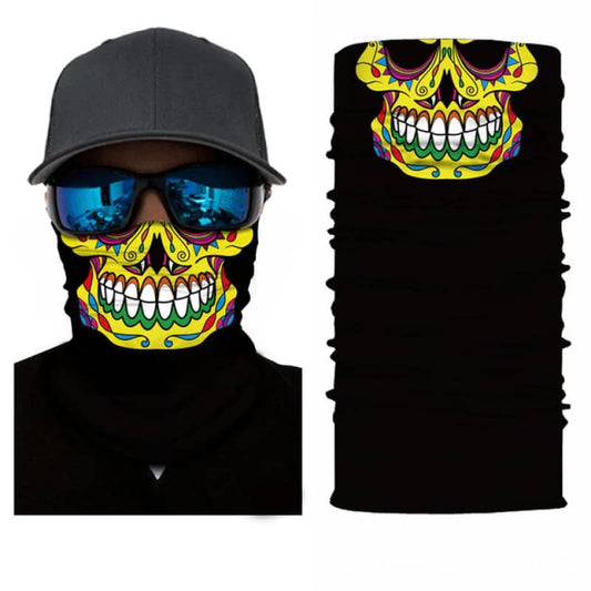 Tour de cou moto skull | Boutique biker