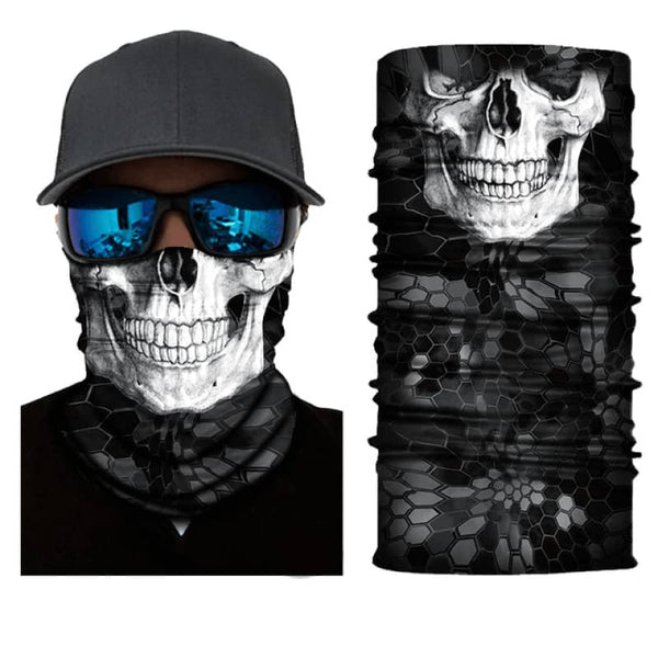 Tour de cou Snug Skull Oxford moto : , tour de