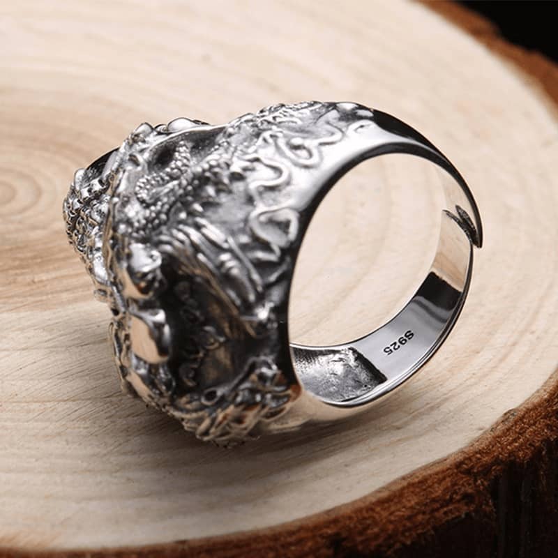 Bague Biker Argent | Boutique biker