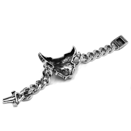 Bracelet homme argent biker | Boutique biker