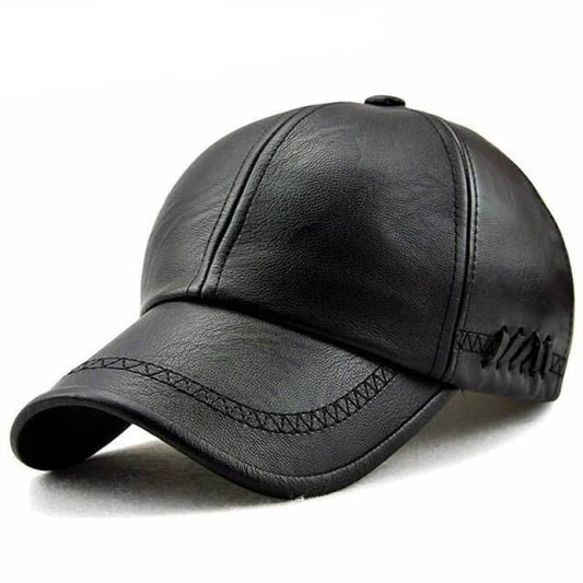 Casquette motard cuir | Boutique biker