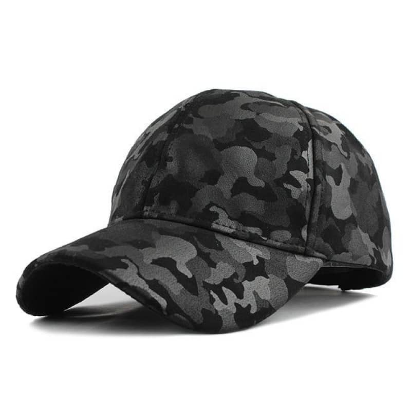 Casquette camouflage noir | Boutique biker