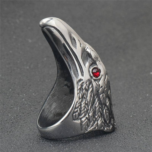 bague chevaliere homme aigle | Boutique biker