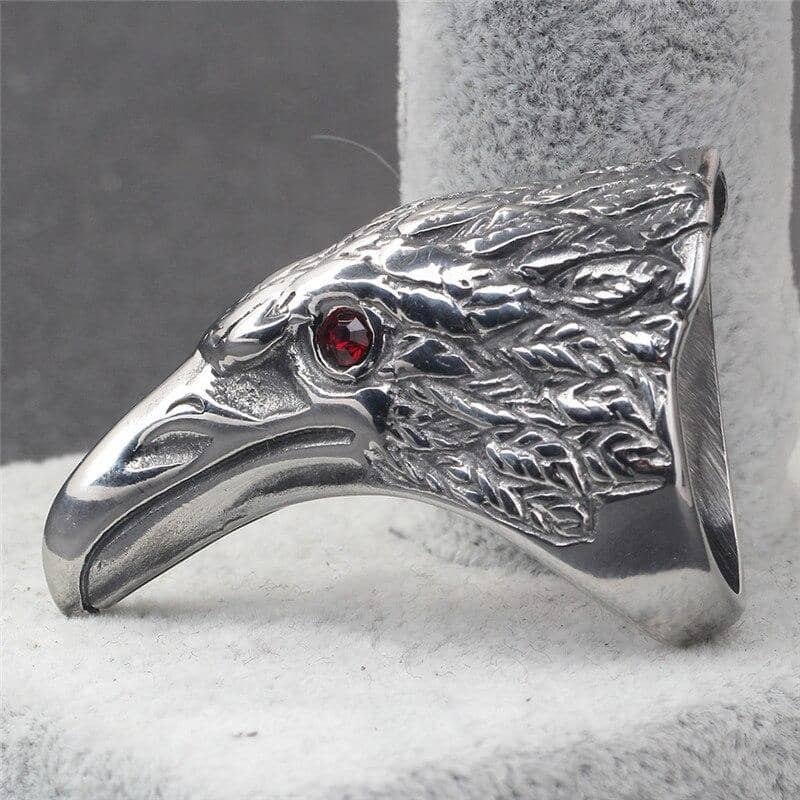 Bague Aigle En Acier Inoxydable pour Homme et Femme Boutique biker