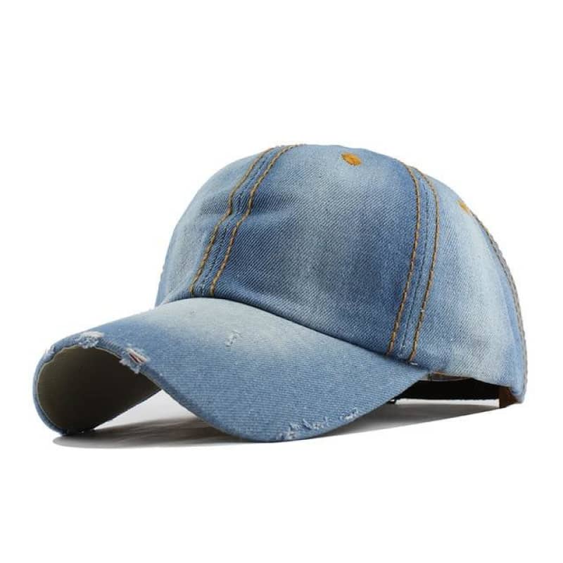 casquette bleu jean | Boutique biker