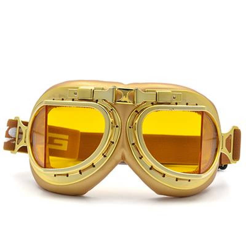 Lunette best sale aviateur jaune